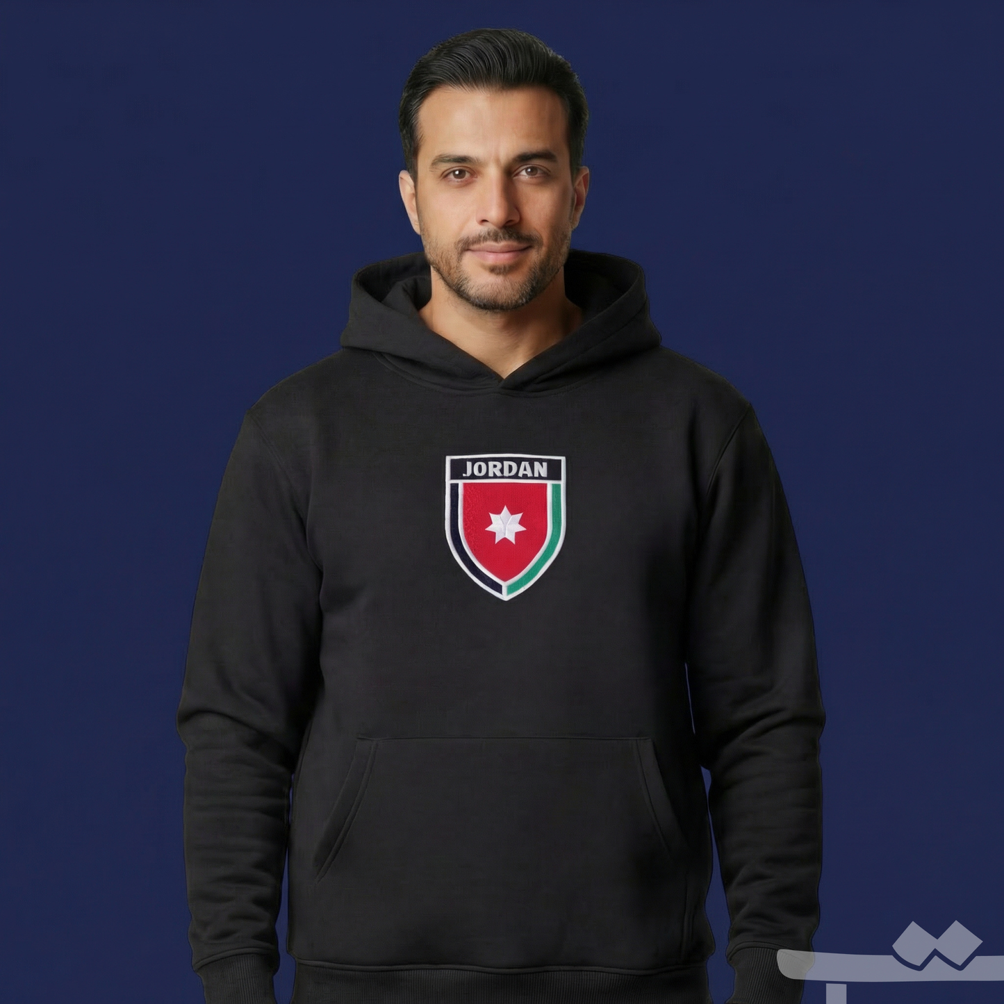 Homeland Star Hoodie (Flag Shield Embroidery)