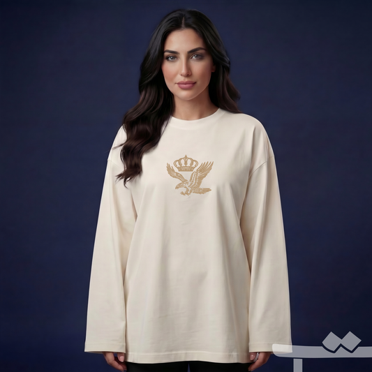 تيشرت كم طويل شموخ النسر