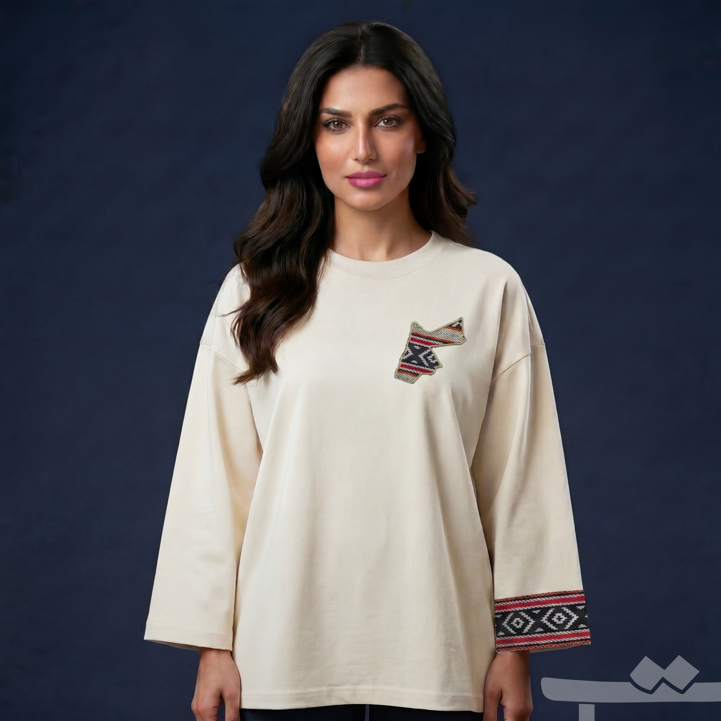 تيشرت كم طويل سدو الخارطة