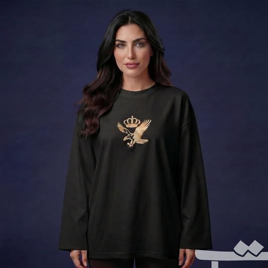 تيشرت كم طويل شموخ النسر