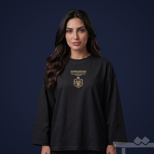 تيشرت كم طويل الجواز الأردني