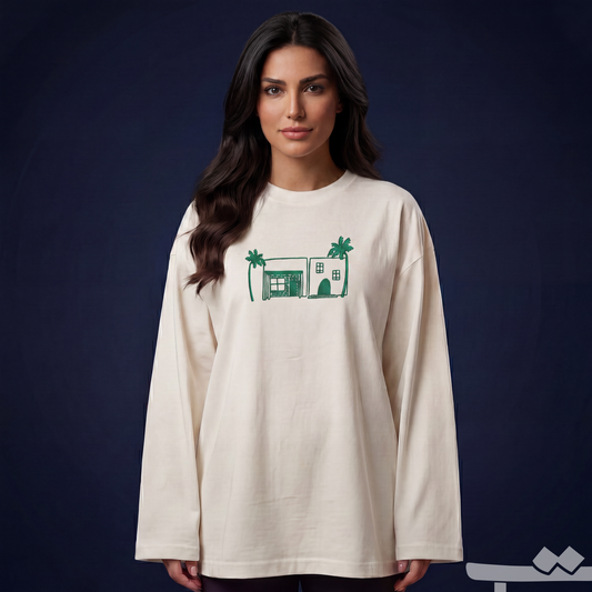 تيشرت كم طويل دار السعودي